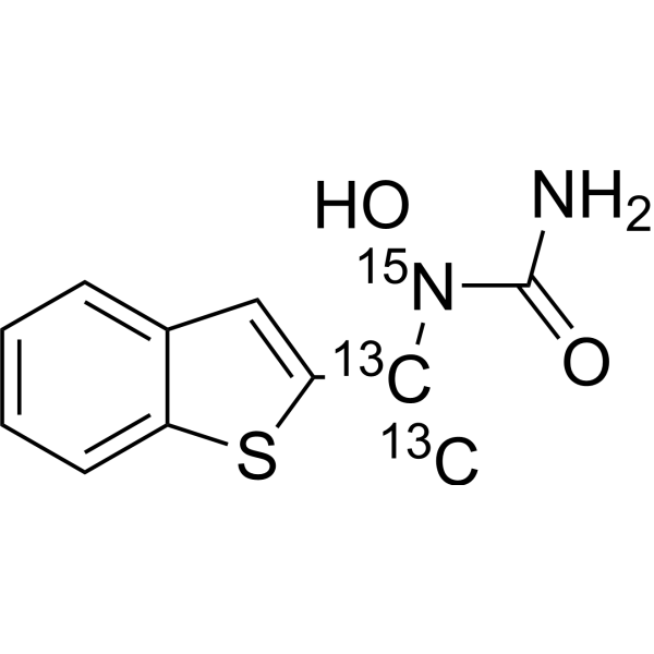 Zileuton-13C2,15N
